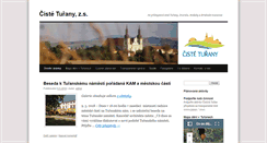 Desktop Screenshot of cisteturany.cz